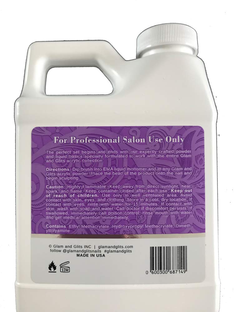 Glam and Glits EMA Liquid Monomer 16 oz - Image 7