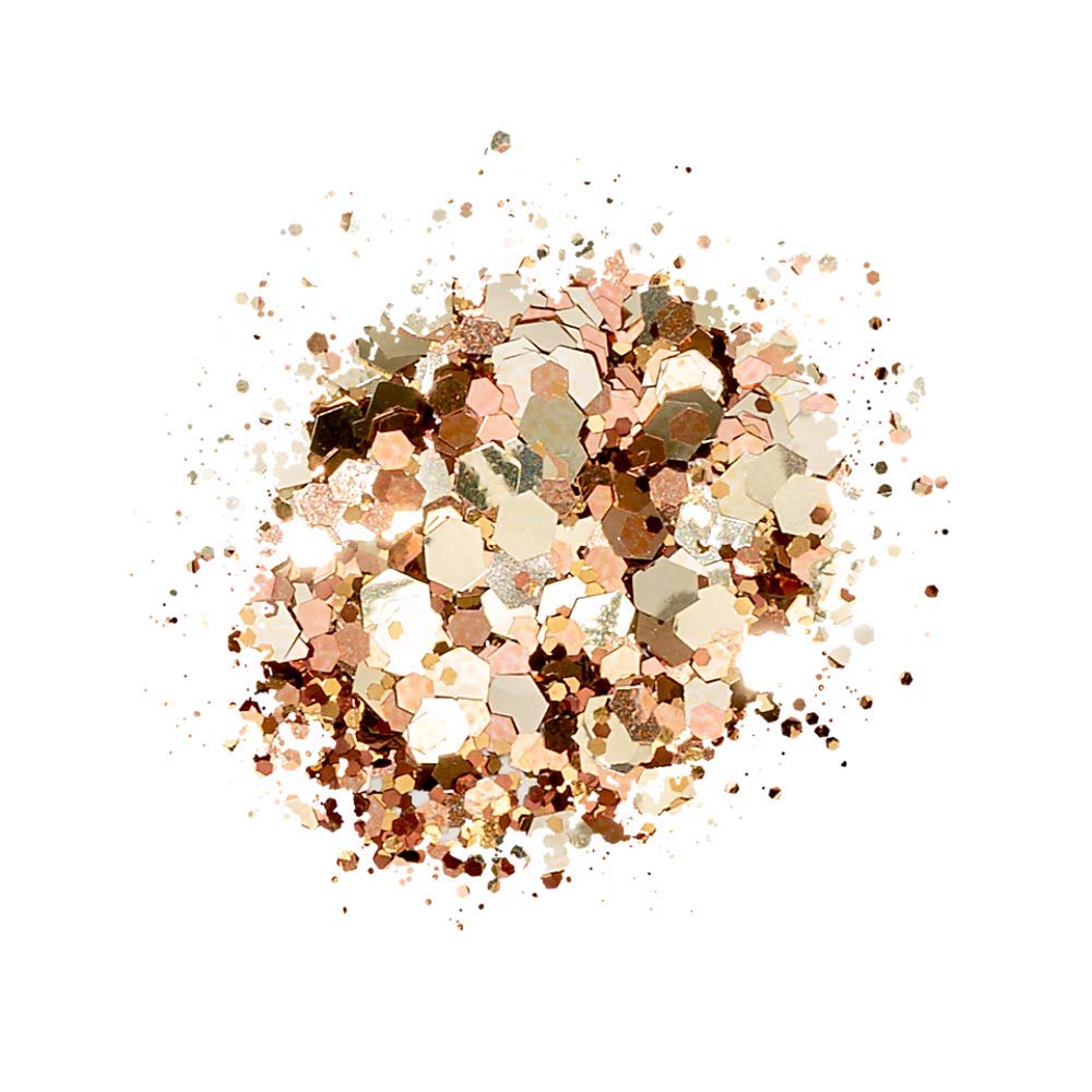 Kiara Sky 3D Glitter Nail Art | Sprinkle On Collection 1 oz | Mix with Acrylic, Gel Polish or dip Powder | Deja Brew - Image 2