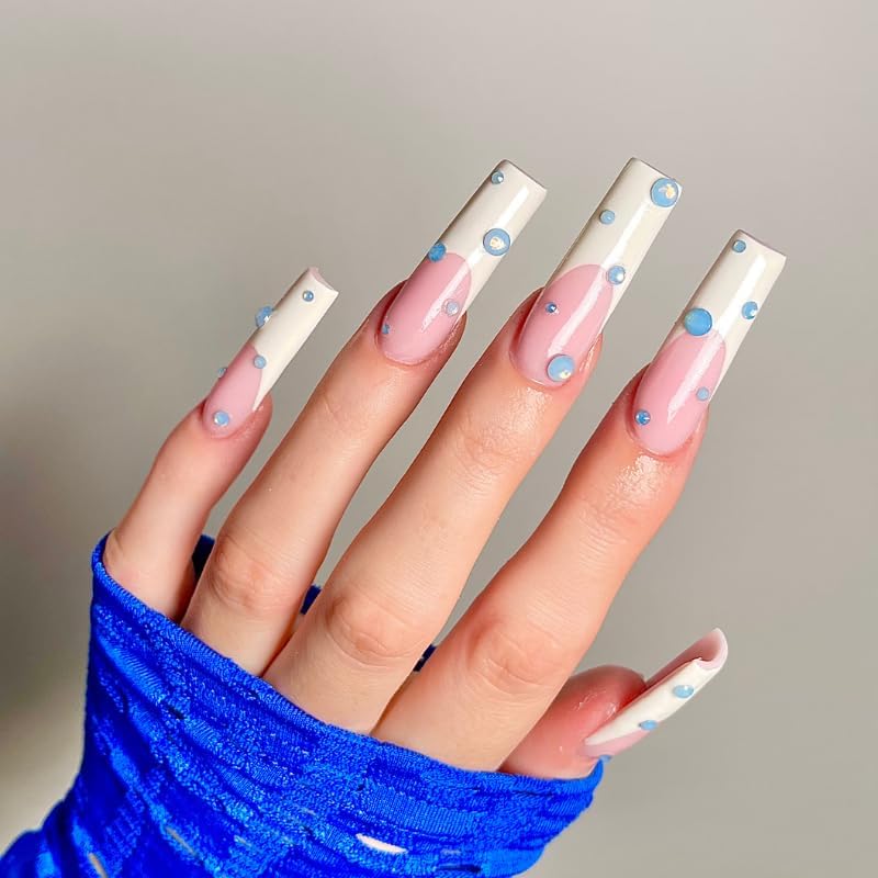 Kiara Sky C Curve XXL Nail Tip Case (500 Tips in 10 Sizes) (Square Natural) - Image 5