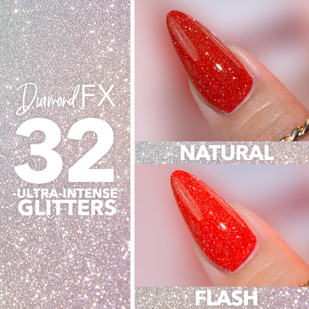 KIARA SKY Diamond FX Reflective Gel Polish (Bubblelicious) - Image 5