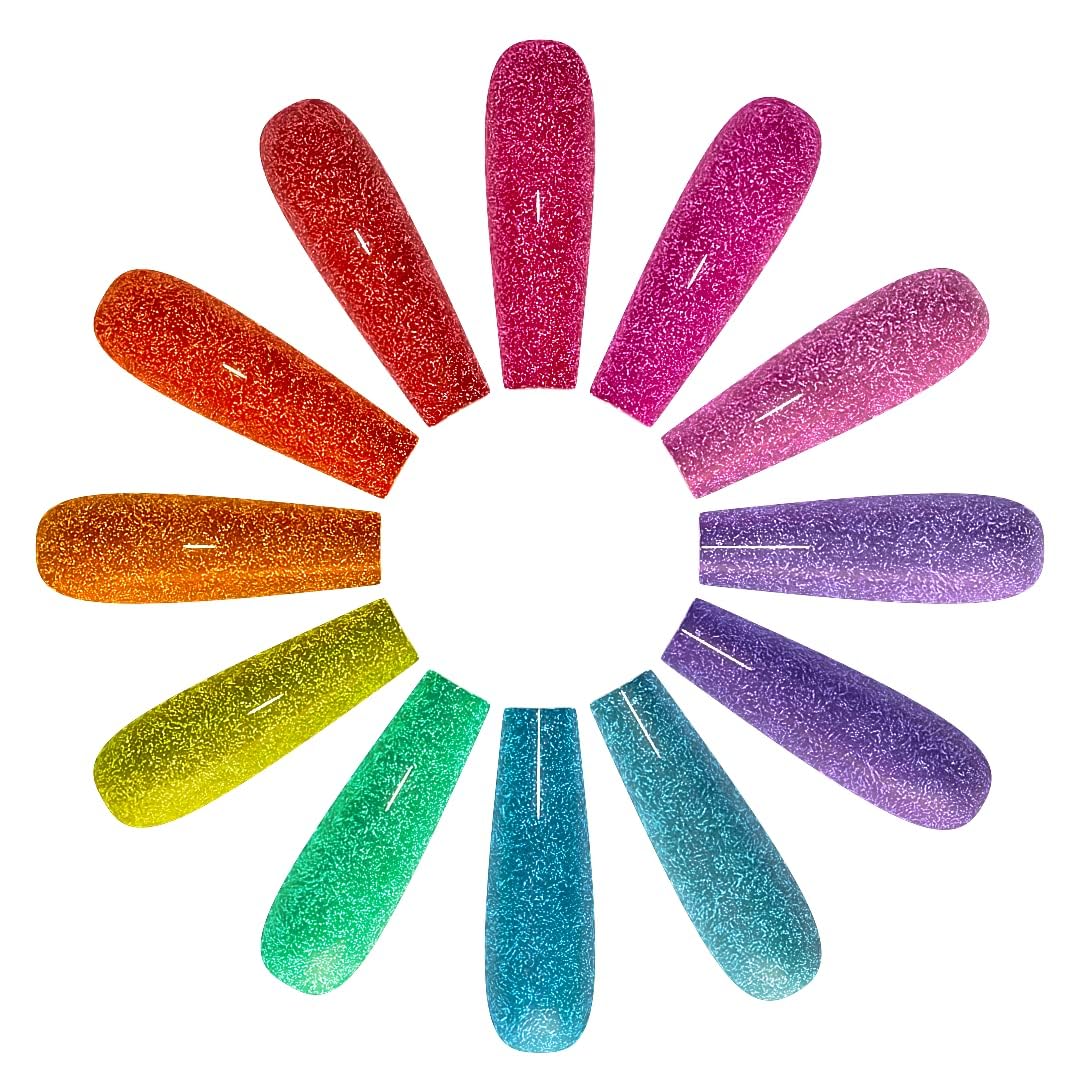 KIARA SKY Diamond FX Reflective Gel Polish (Bubblelicious) - Image 7