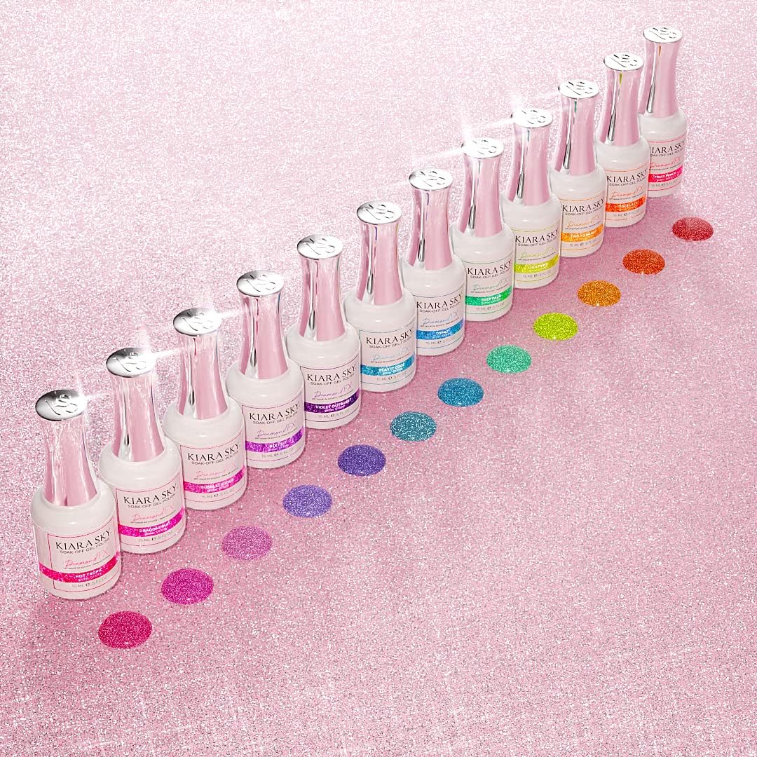 KIARA SKY Diamond FX Reflective Gel Polish (Fruit Punch) - Image 8