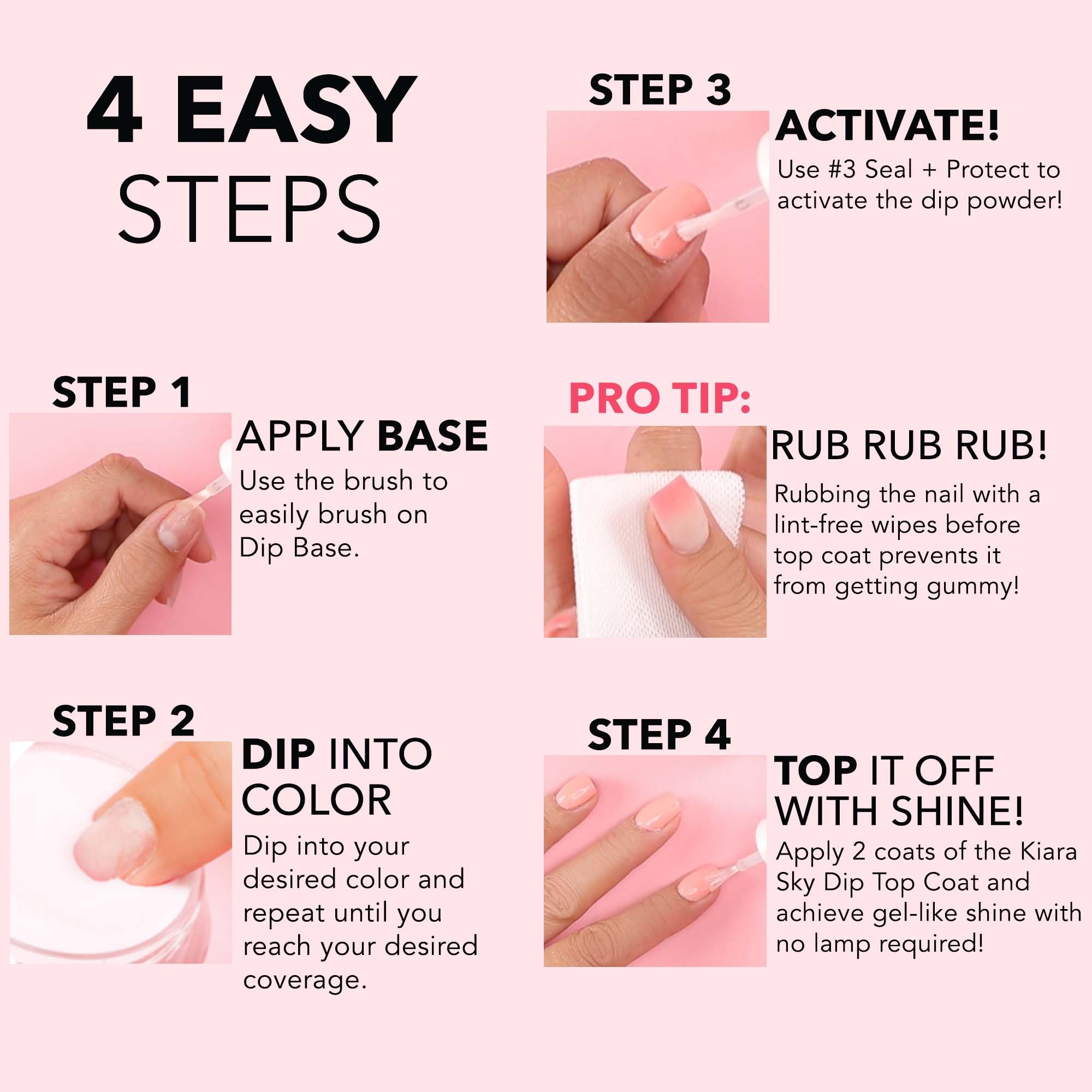 Kiara Sky Dip Powder-MAIN SQUEEZE-D612 - Image 6
