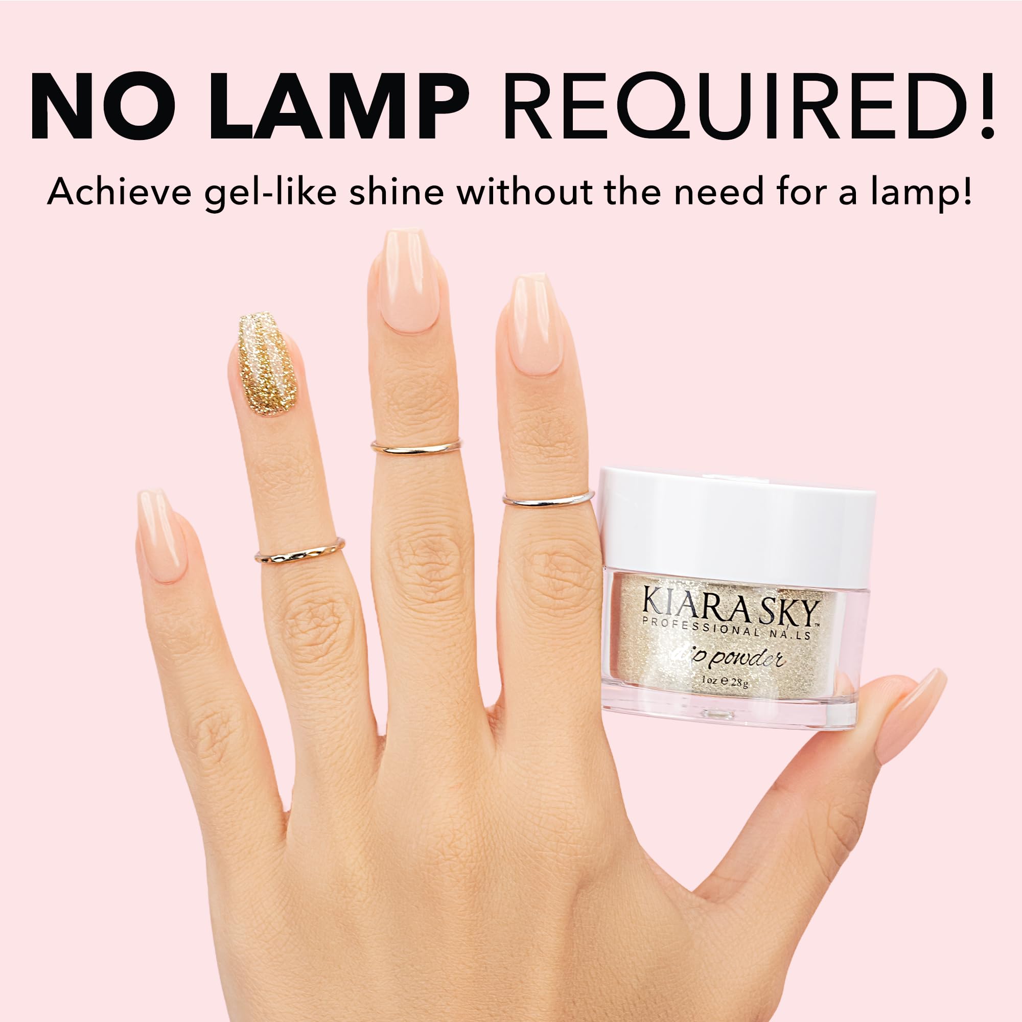 KIARA SKY Dip Top Coat for Nail Dip Powder | Step 4 Dip Powder Nail Essential Top Coat | Ultra-shiny Top Coat | No Lamp Needed | Cruelty-Free and Professional-Grade - for Dip Manicure | 15 ml - Image 4