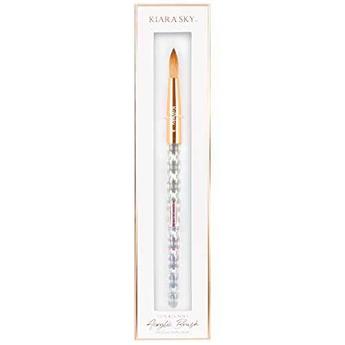 Kiara Sky EMA 16fl oz Liquid Monomer and 100% Kolinsky Brush Starter Duo (6 fl oz Monomer + Kolinsky Size 8 Brush) - Image 4