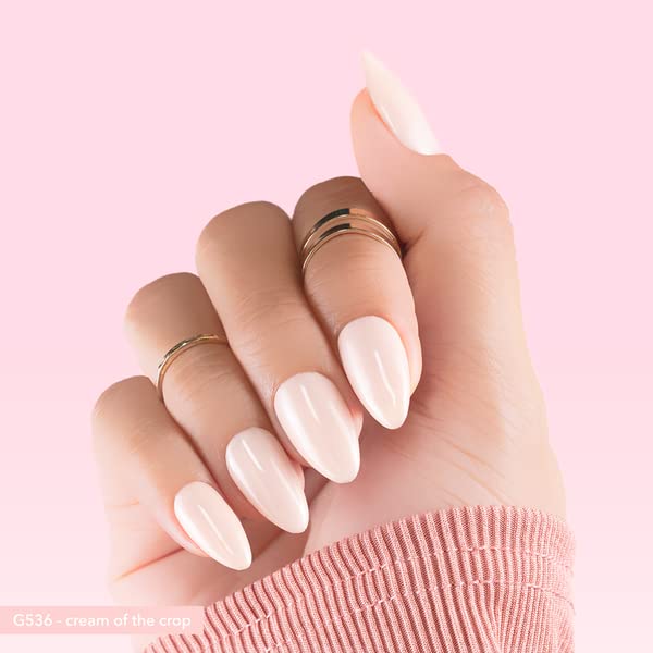 Kiara Sky Gelly Tips Refill Packs - Soak Off Soft Gels - Almond Shape (Short Length) (Sizes 0, 1, 2) - Image 4