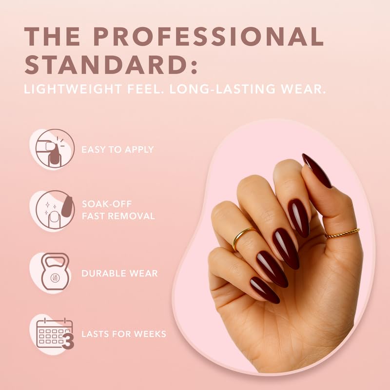 Kiara Sky Gelly Tips Starter Kit | Includes Prep, Primer, Builder, Top Coat, Tips | Coffin Long (No Lamp) - Image 4