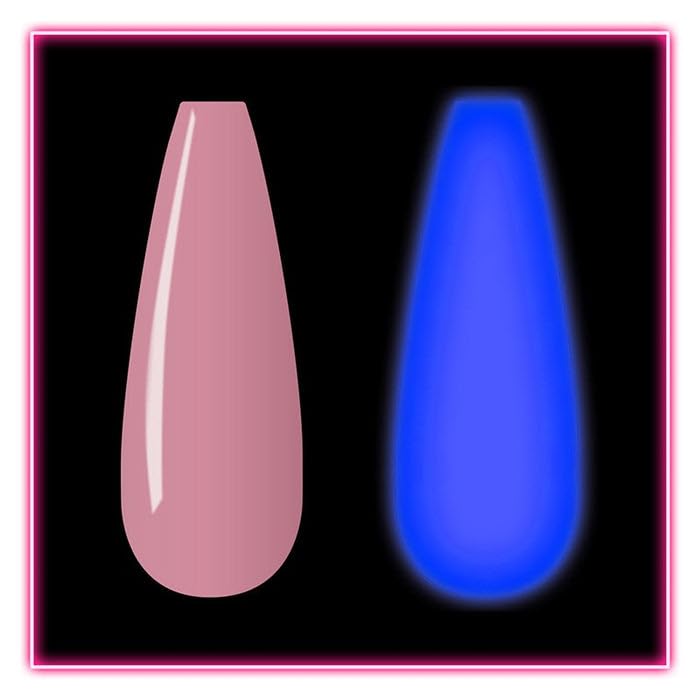 Kiara Sky Glow Collection, Long-Lasting and Lightweight Nail Dipping Powder 1 oz | Activate with UV, LED or Sunlight | Retro Pink - Image 4