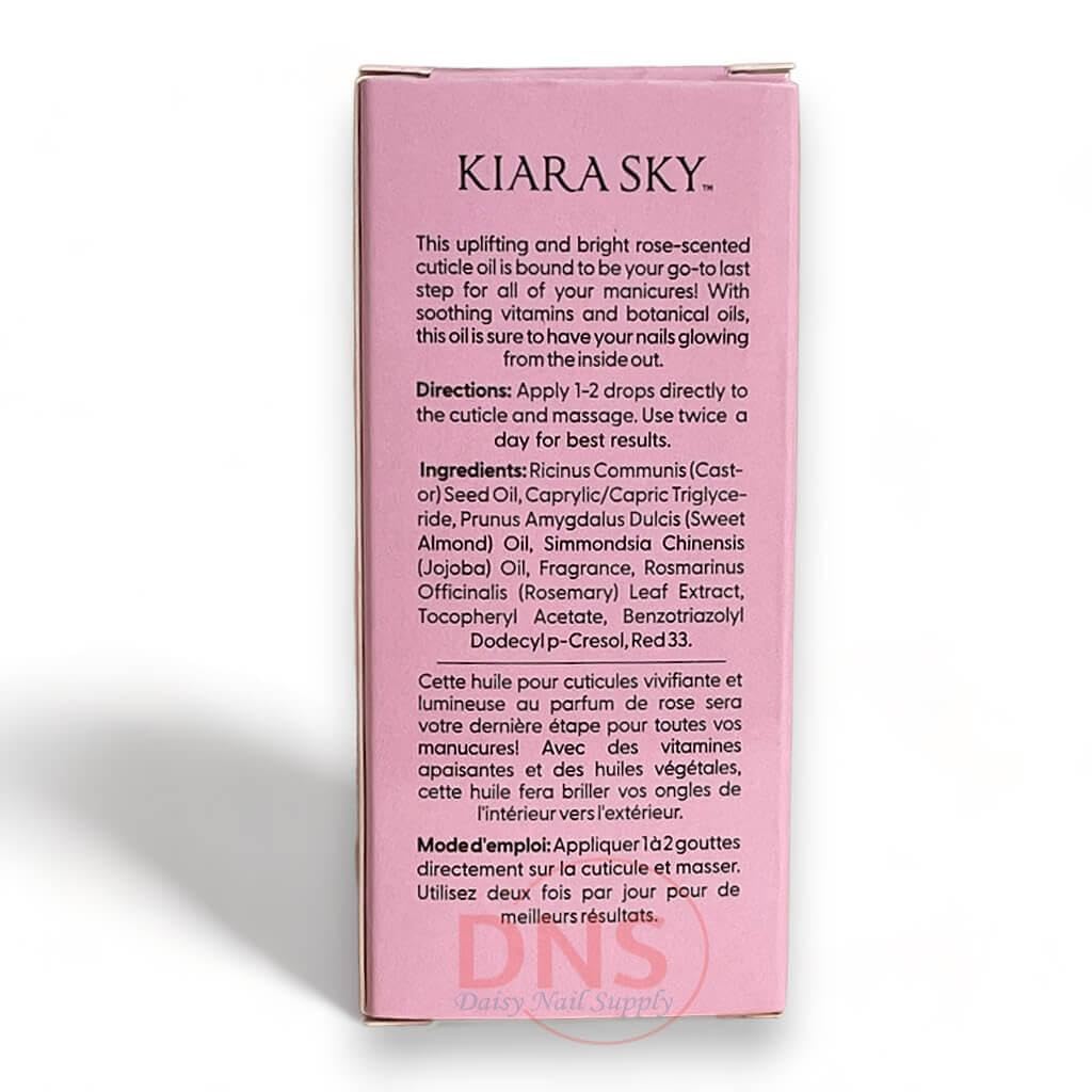 KIARA SKY Hydrating Nail and Cuticle Oil - Natural Rose Scent - Image 5