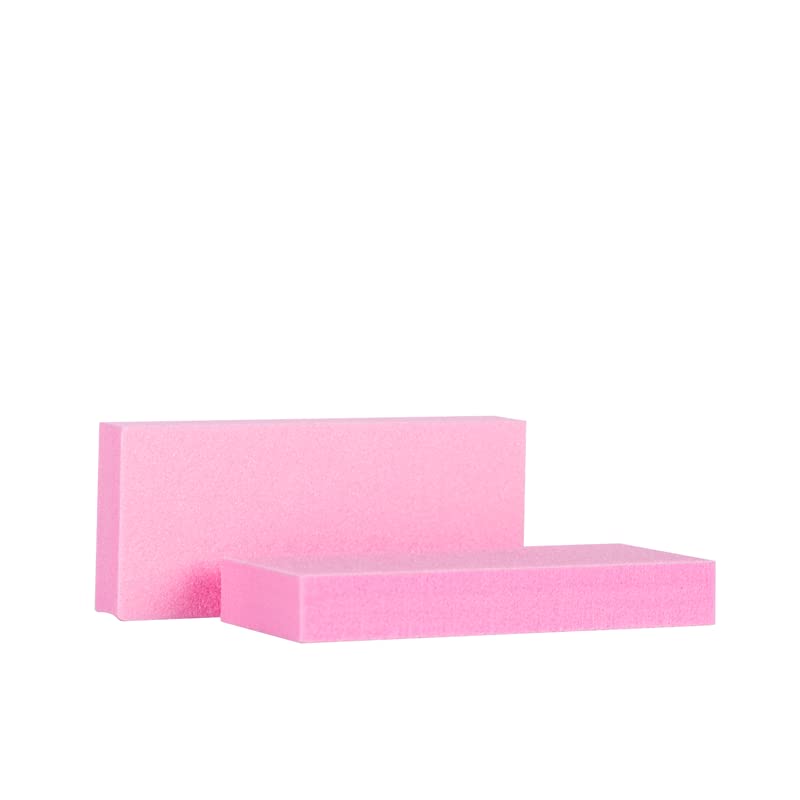 Kiara Sky Pink Professional Manicure Double Sided Dual Grit Nail Buffer - 10 Piece Set - 80/100 Grit - Image 2
