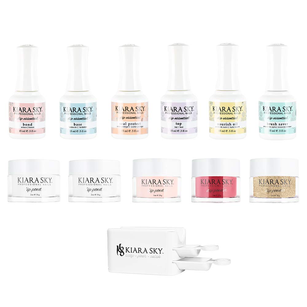 Kiara Sky Professiona Nails - Best-Selling Complete Dip Manicure Starter Kit - 3 Exclusive Colors Included - Image 9