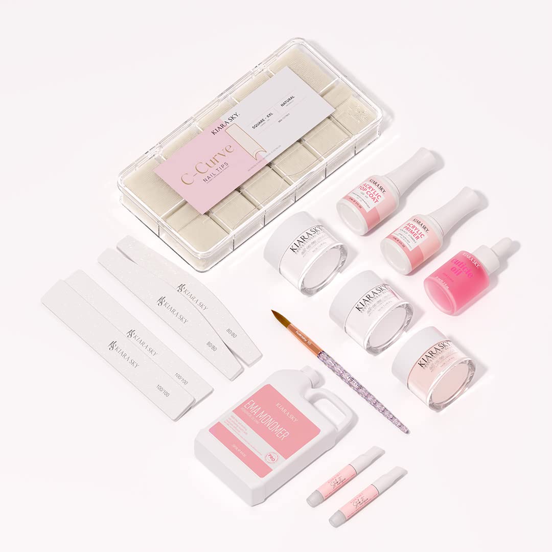 Kiara Sky Professional Nails 12 Piece Acrylic Nail Starter Kit - Image 4