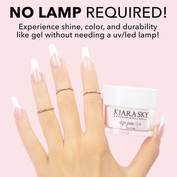 Kiara Sky Professional Nails Dip Liquid Essentials Step 2 Base for Dip Powder Manicure - Image 5