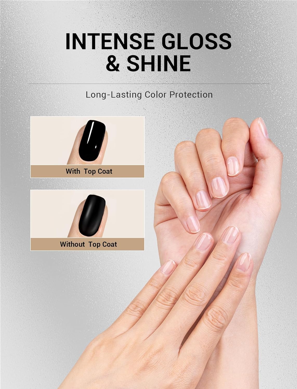 Kiara Sky Professional Nails LED UV Soak off Gel Polish Non Wipe Top Coat - Image 6