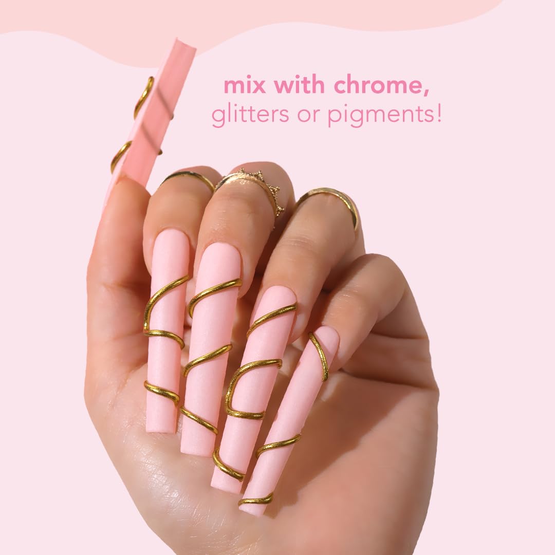 Kiara Sky Professional Nails *NEW* Flex Gel (Clear Transparent Molding Gel for Nail Art) - Image 3