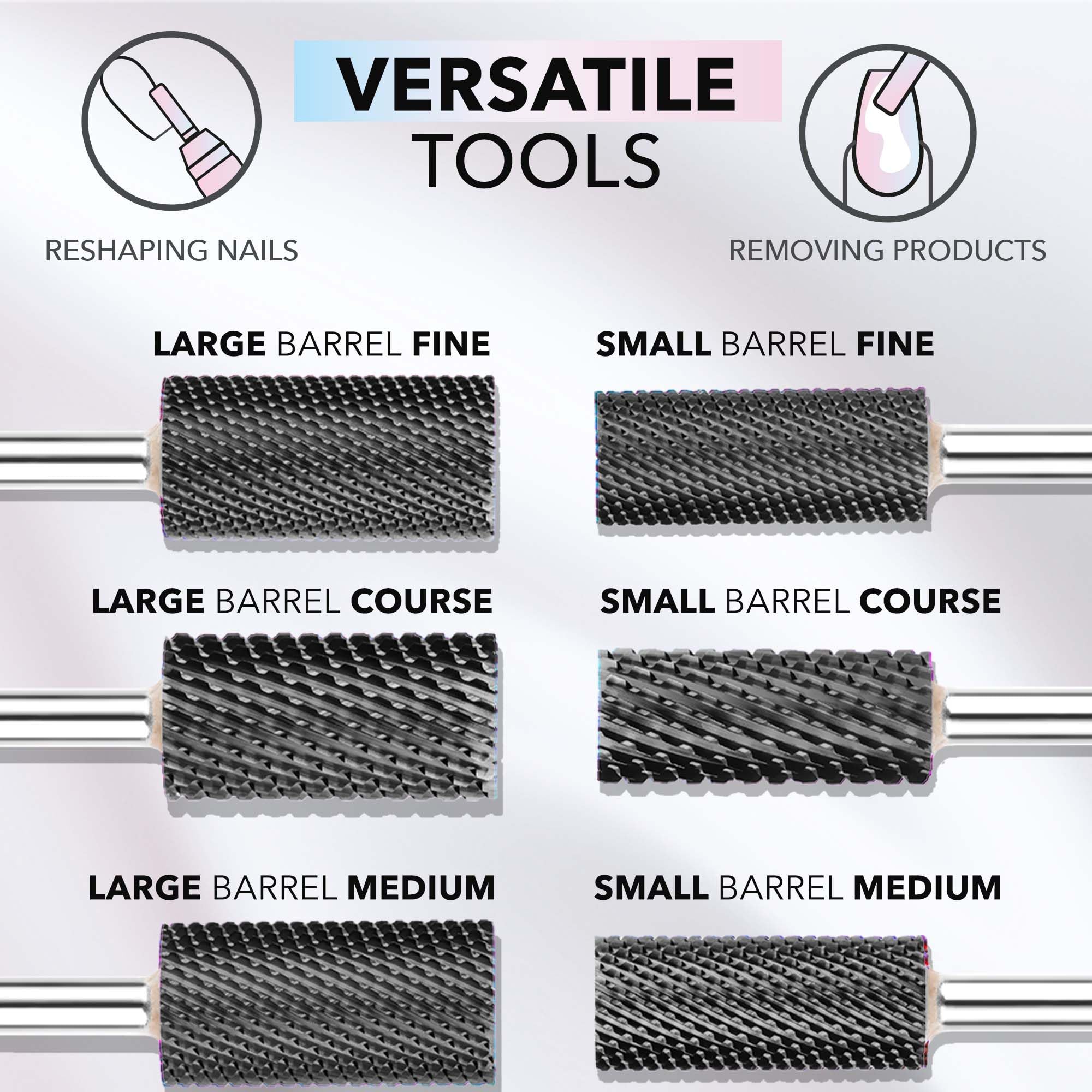 Kiara Sky Professional Nails (Large Smooth Top Fine Black) - Image 3
