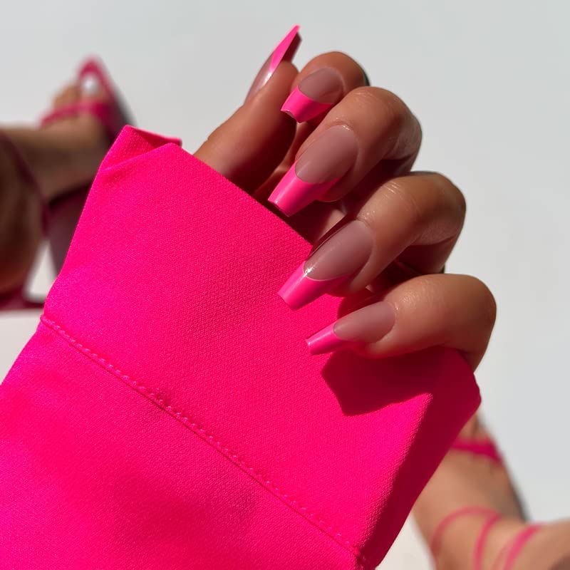 KIARA SKY PROFESSIONAL NAILS XPRESS PRO 100% ACRYLIC PRESS ON NAILS (Over Pinker) - Image 7