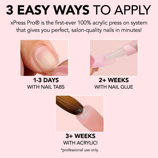 KIARA SKY PROFESSIONAL NAILS XPRESS PRO 100% ACRYLIC PRESS ON NAILS (Girl World) - Image 3