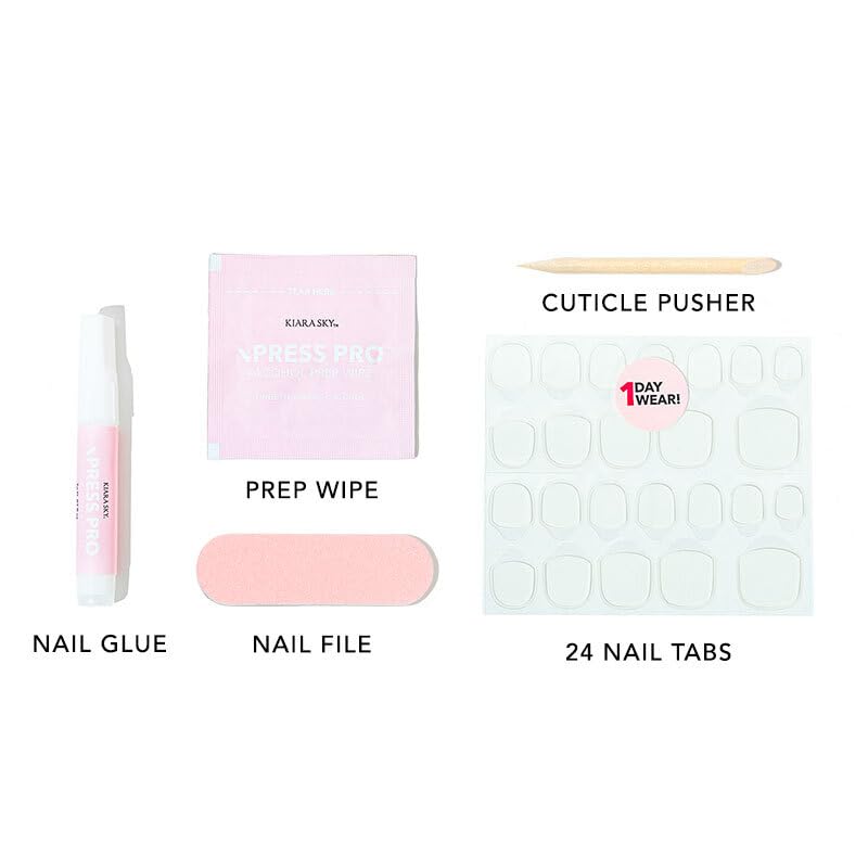 KIARA SKY PROFESSIONAL NAILS XPRESS PRO 100% ACRYLIC PRESS ON NAILS (Girl World) - Image 6