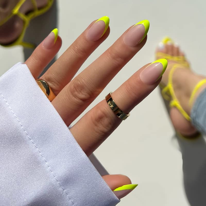 KIARA SKY PROFESSIONAL NAILS XPRESS PRO 100% ACRYLIC PRESS ON NAILS (Limoncello) - Image 7