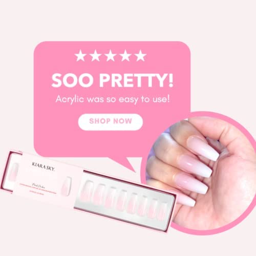KIARA SKY PROFESSIONAL NAILS XPRESS PRO 100% ACRYLIC PRESS ON NAILS (Illumi-Naughty) - Image 6