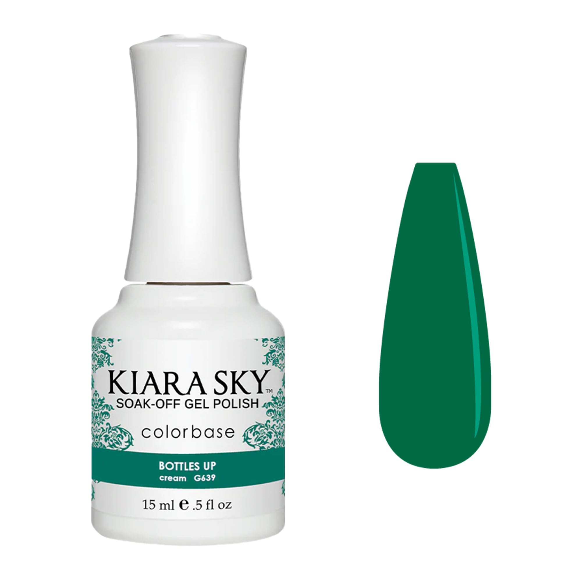 Kiara Sky Soak Off Gel Nail Polish 0.5 fl oz, BOTTLES UP (G639)