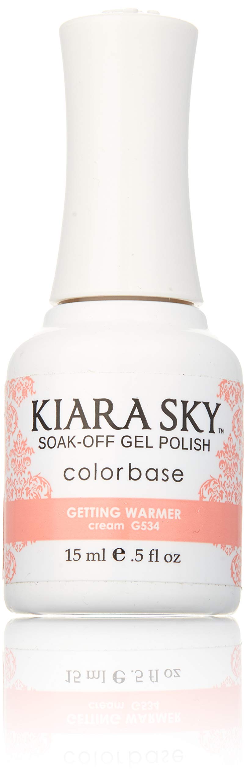 Kiara Sky Soak Off Gel Nail Polish 0.5 fl oz, GETTING WARMER (G534)