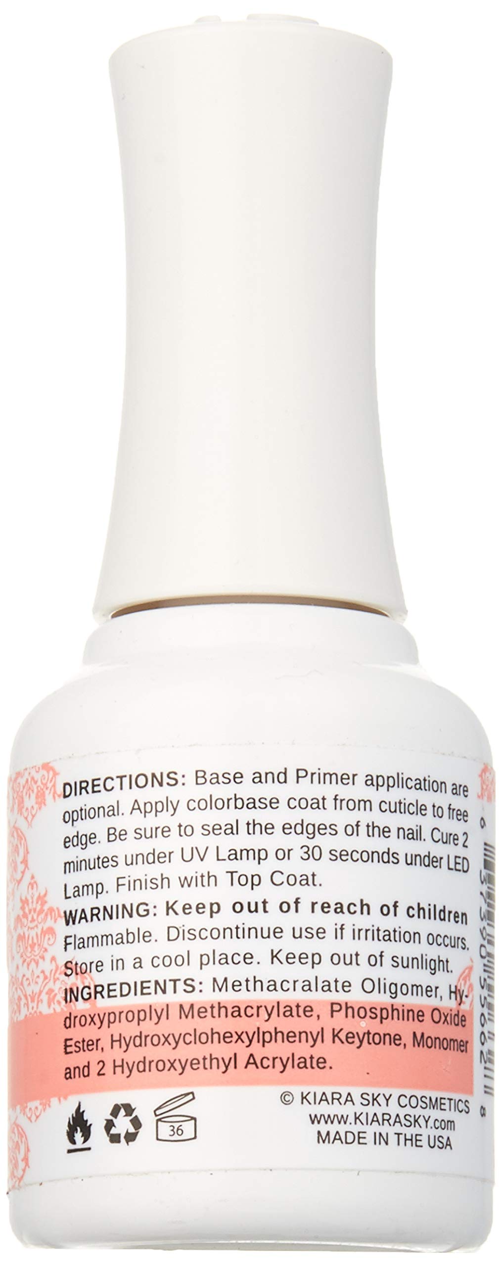 Kiara Sky Soak Off Gel Nail Polish 0.5 fl oz, GETTING WARMER (G534) - Image 2