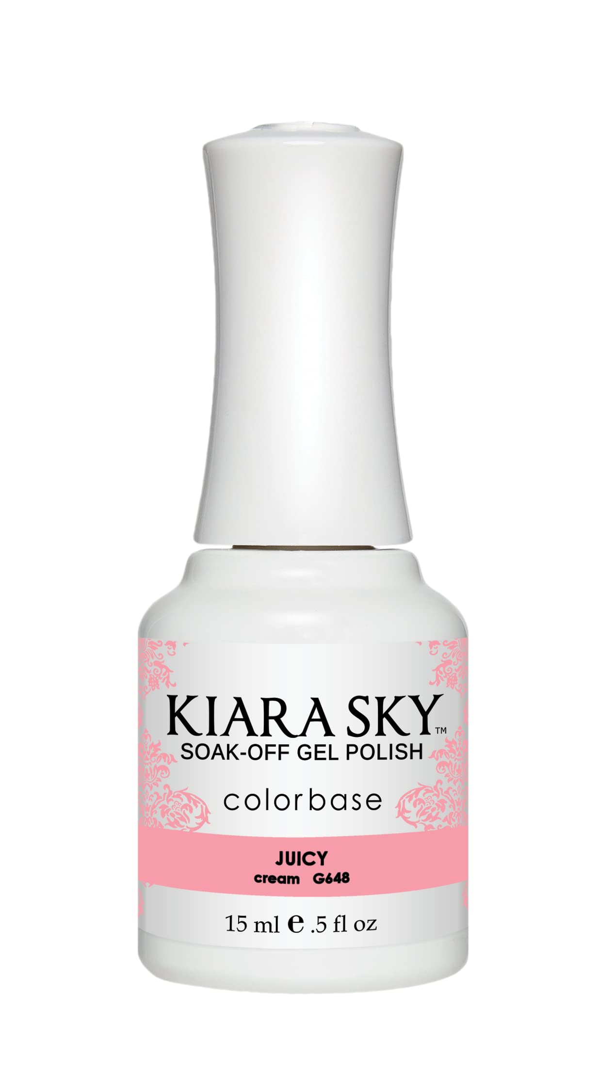 Kiara Sky Soak Off Gel Nail Polish 0.5 fl oz, JUICY (G648)