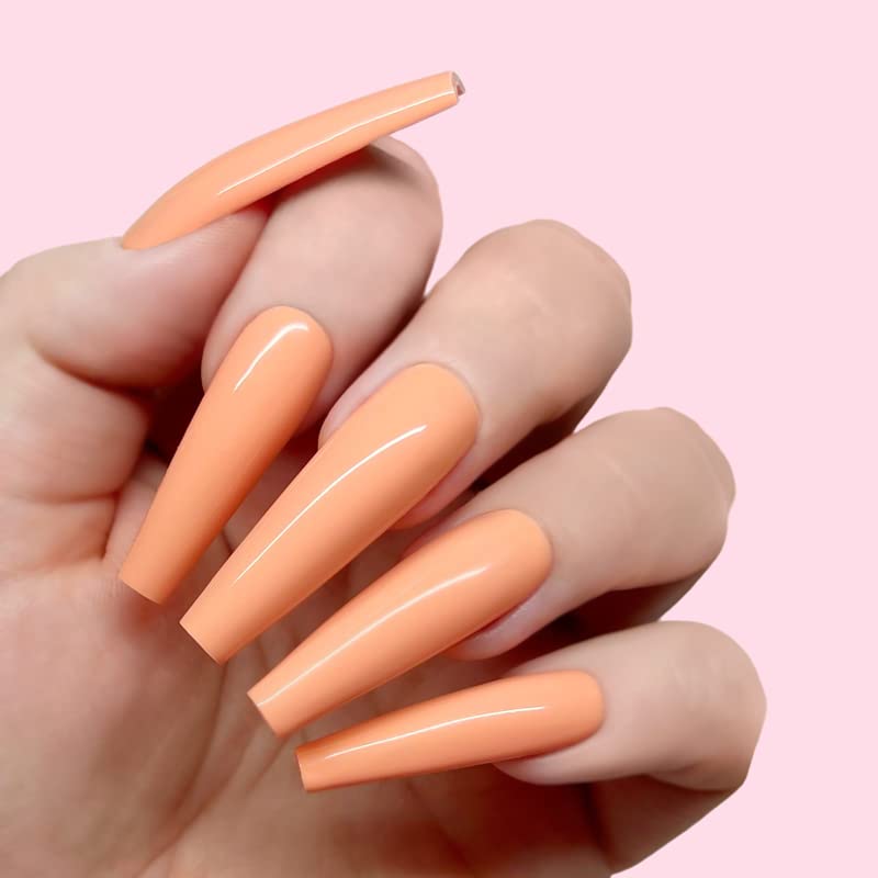 Kiara Sky Soak Off Gel Nail Polish 0.5 fl oz, RSVPeach (G647) - Image 2