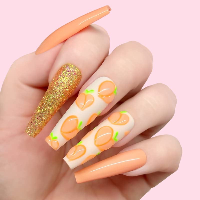 Kiara Sky Soak Off Gel Nail Polish 0.5 fl oz, RSVPeach (G647) - Image 3