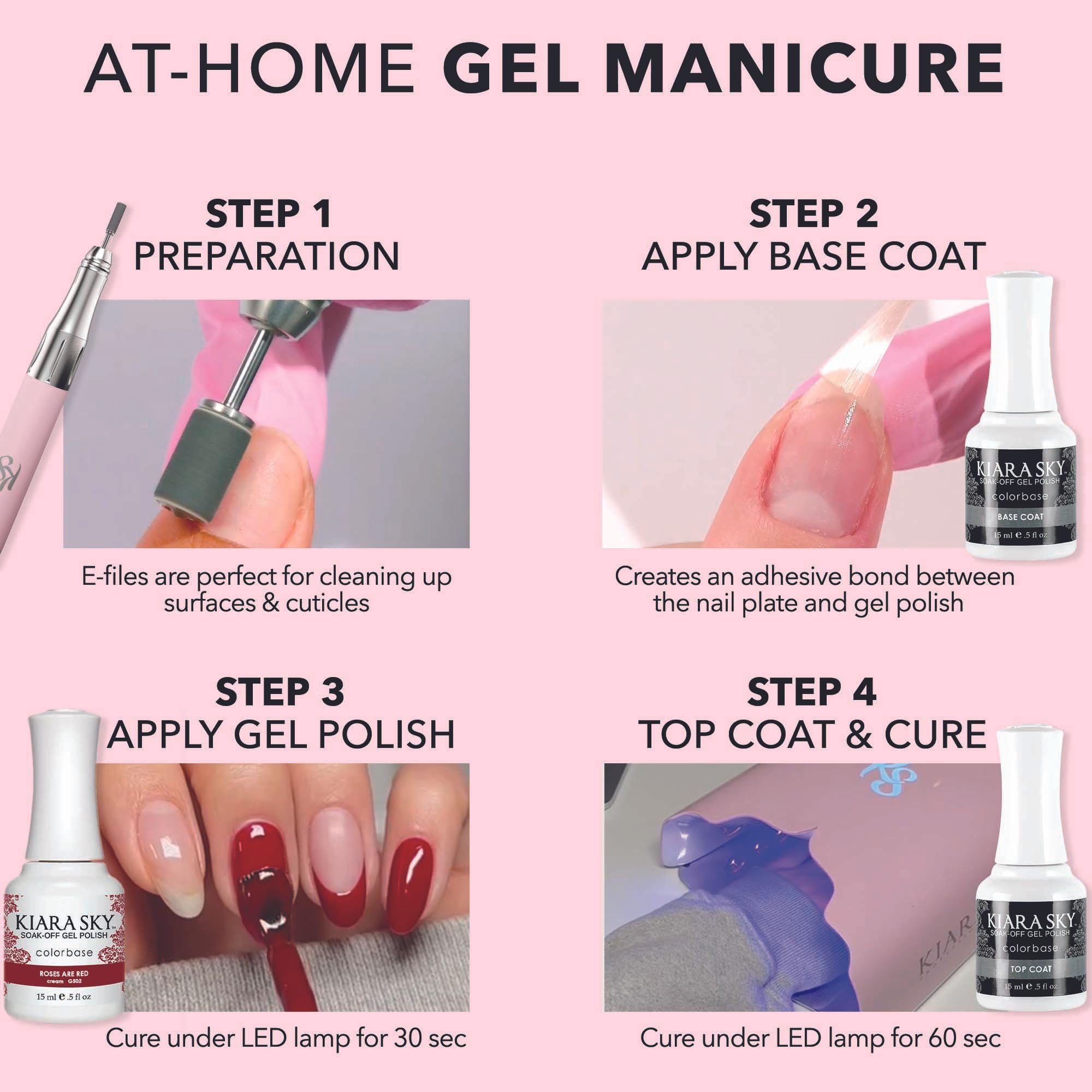 Kiara Sky Soak Off Gel Nail Polish 0.5 fl oz, GUILTY PLEASURE (G466) - Image 3
