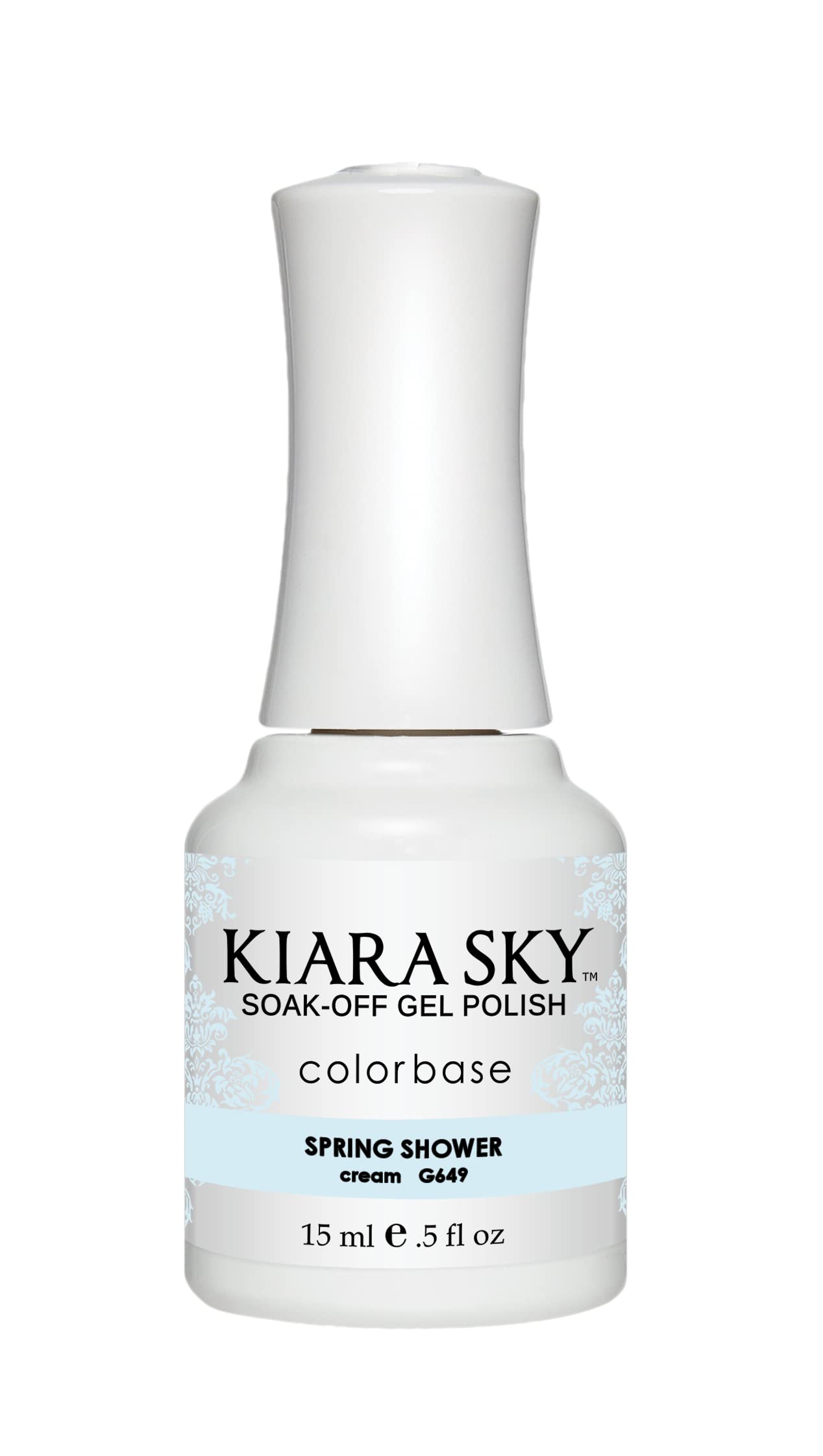 Kiara Sky Soak Off Gel Nail Polish 0.5 fl oz, SPRING SHOWERS (G649)