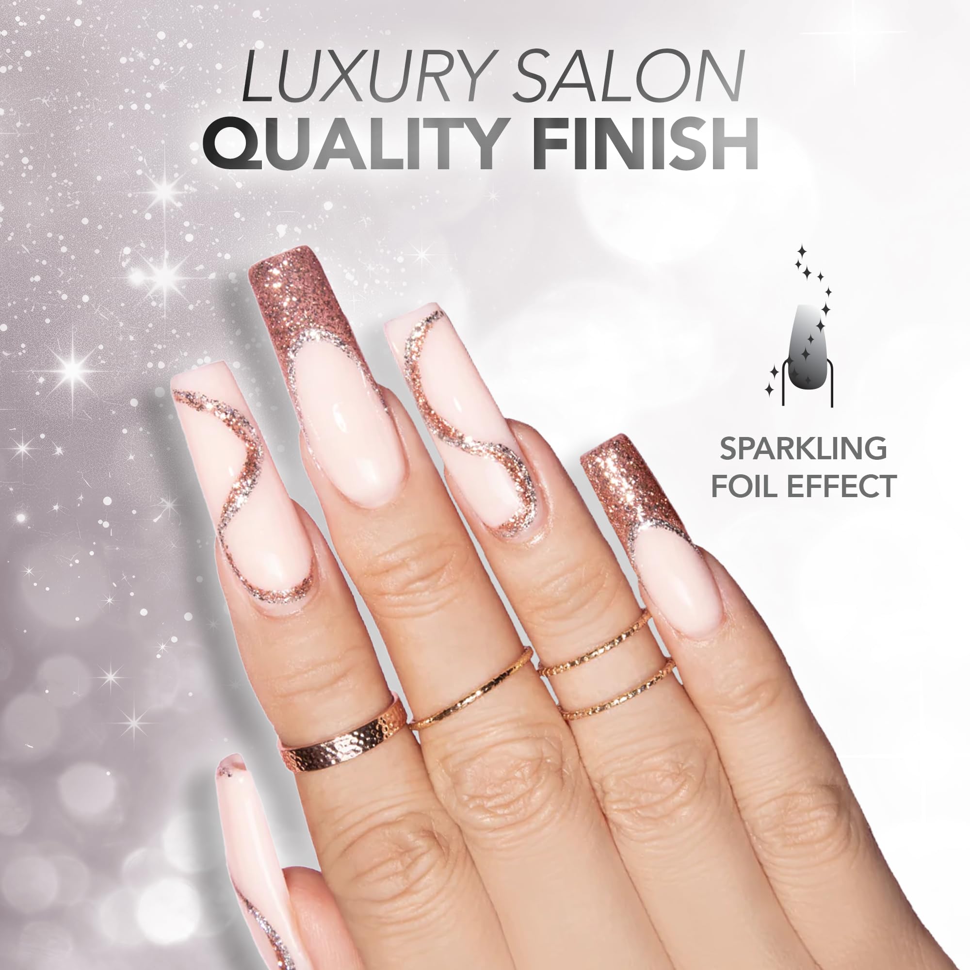 KIARA SKY Soak Off Gel Nail Polish PLATINUM FX 0.5 fl oz, HOTTER PINK (GFX211) - Image 3