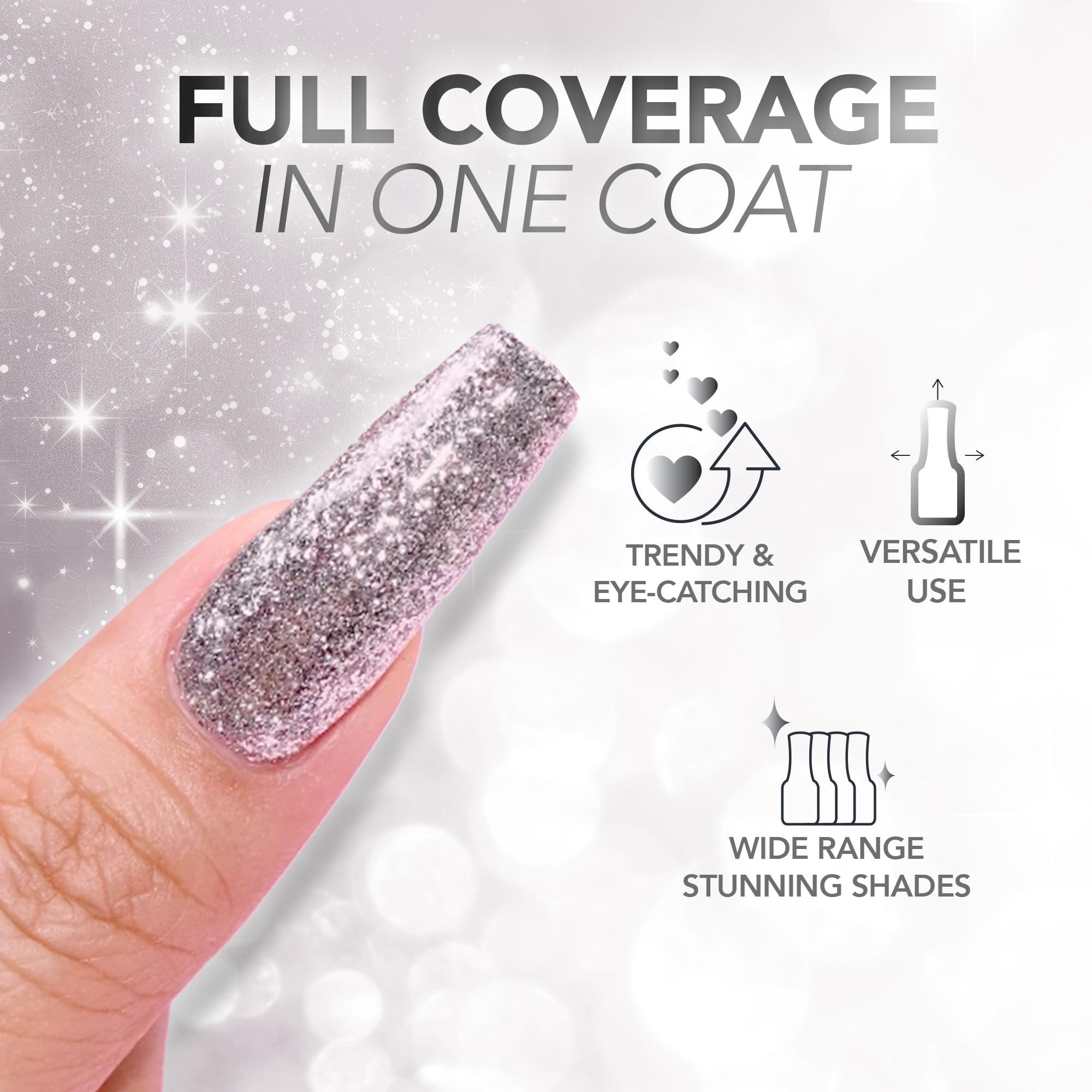 KIARA SKY Soak Off Gel Nail Polish PLATINUM FX 0.5 fl oz, HOTTER PINK (GFX211) - Image 4