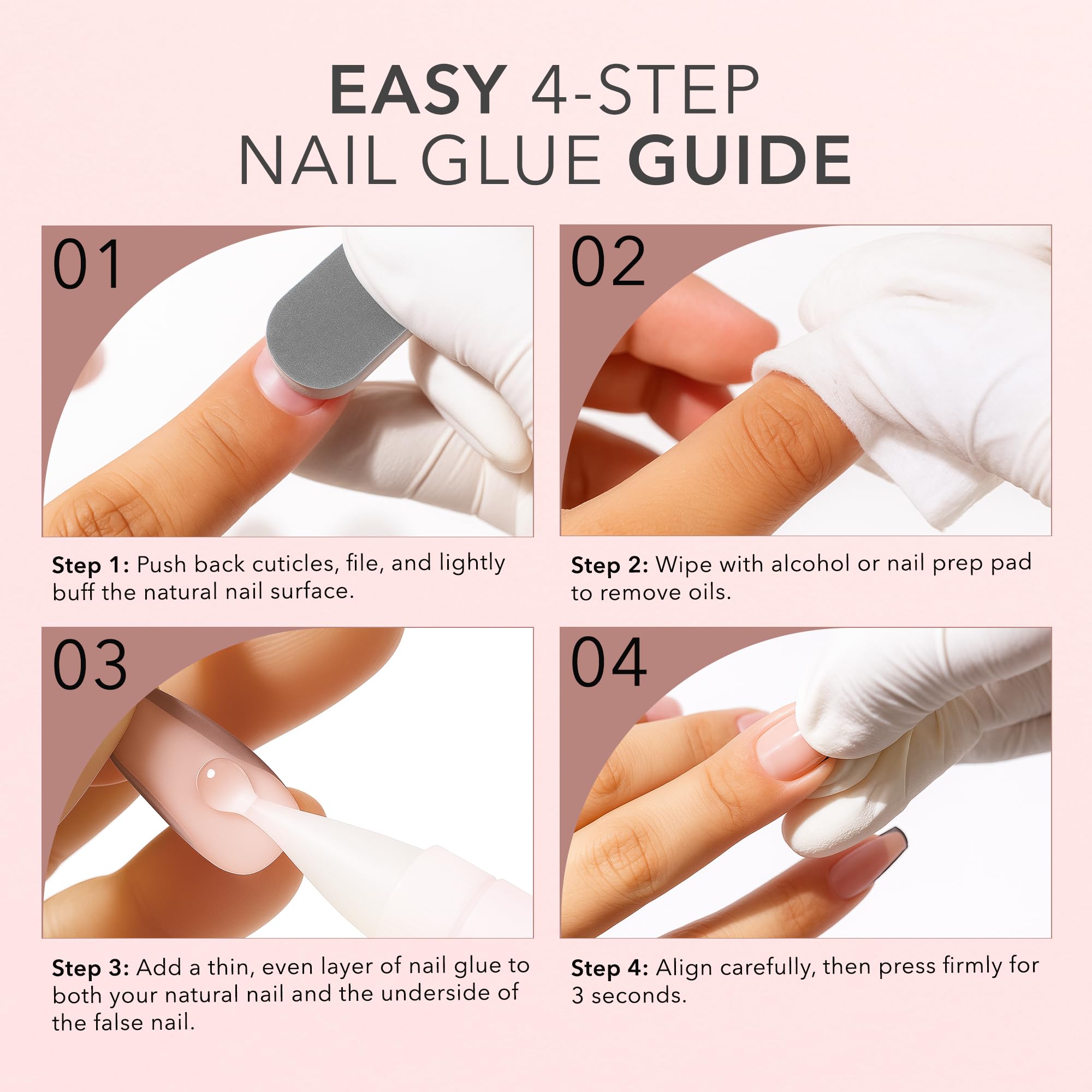 Kiara Sky Stick It Super Strong Fast Drying Nail Glue for Acrylic Nails, Tips & Press On - 0.07 Fl Oz, 10 Full Size Tubes - Image 6